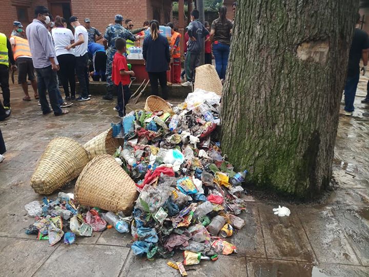 1591897224 128 Students of BSW First year participate in Cleaning and Tree