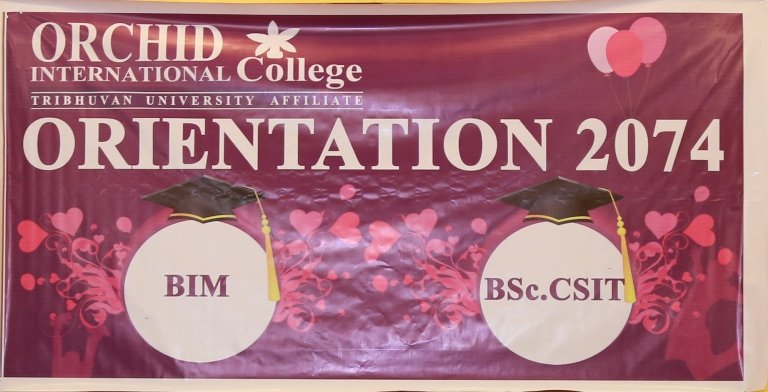 Orientation 2017 BIM BSc CSIT 2074 Batch 00001