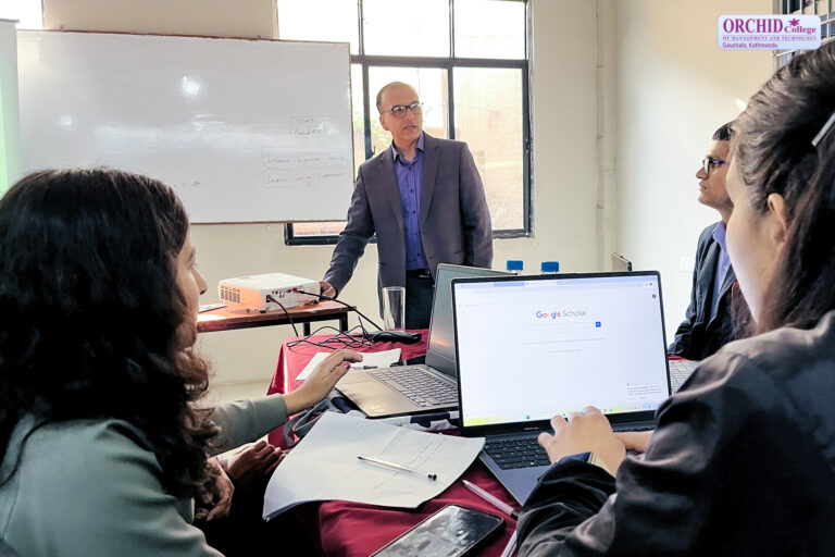 MBA 1st Semester field visit to Barahsinghe 2024 | Orchid International College